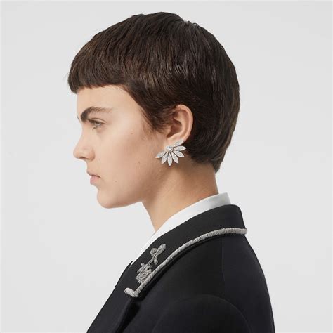 burberry stud earrings|burberry earrings for women.